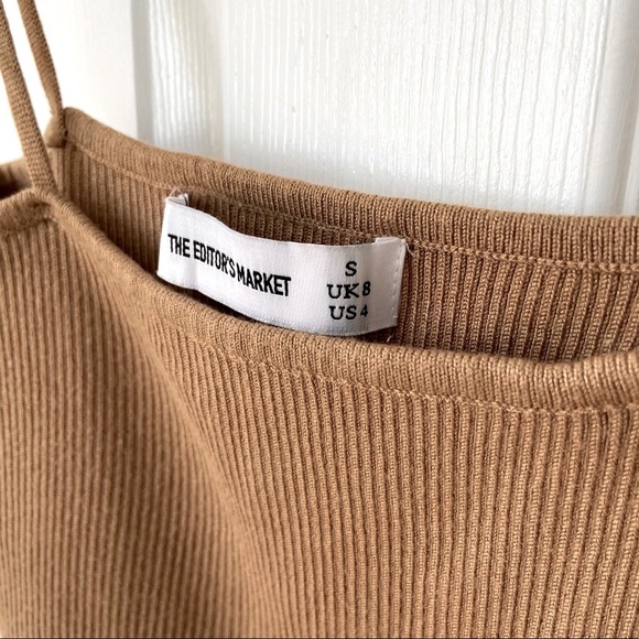 The Editor’s Market Wilda Crop Top Pecan - Picture 5 of 5